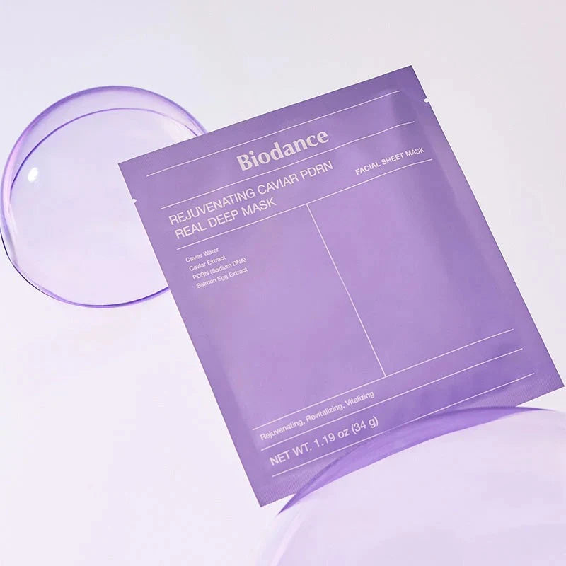 Biodance - Masque régénérant au caviar et PDRN - 1 pc