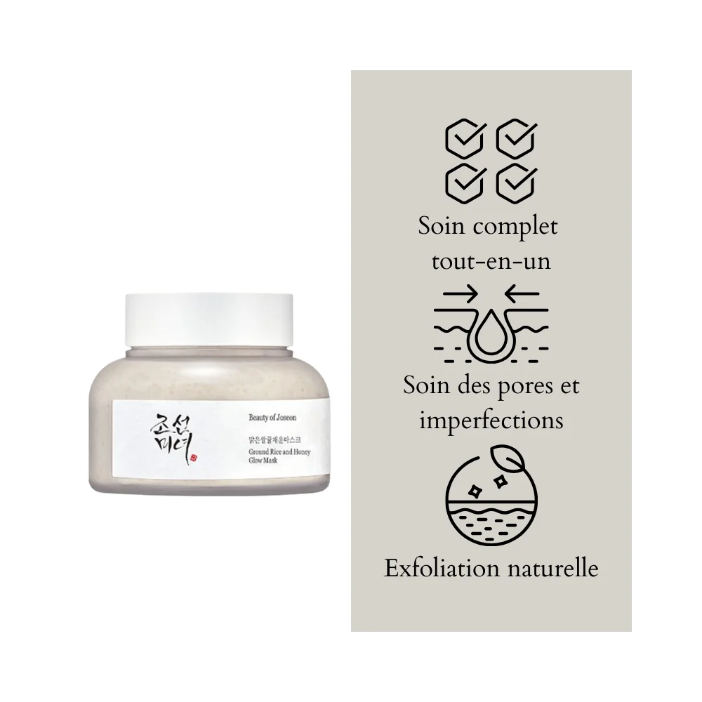 Beauty of Joseon - Masque éclat : riz + miel - 150 ml