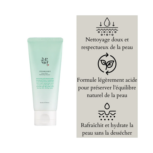 Beauty of Joseon - Crème nettoyante fraîcheur à la prune verte - 100 ml
