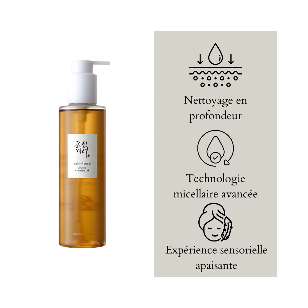 Beauty of Joseon - Huile démaquillante au ginseng - 210 ml