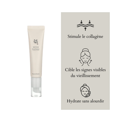 Beauty of Joseon - Sérum contour des yeux revitalisant : ginseng + rétinal - 30 ml