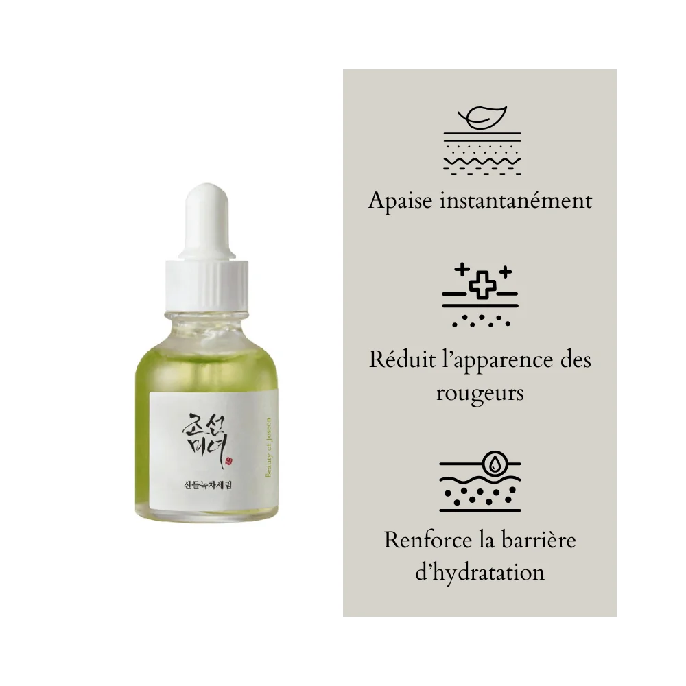 Beauty of Joseon - Sérum apaisant : thé vert + panthénol - 30 ml