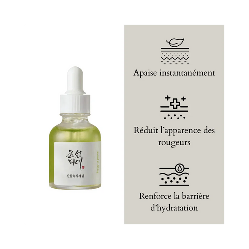 Beauty of Joseon - Sérum apaisant : thé vert + panthénol - 30 ml