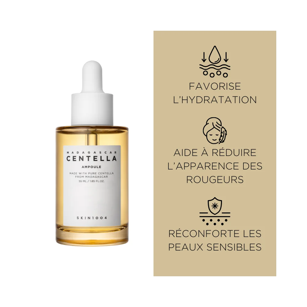 Skin1004 - Sérum hydratant et apaisant à la centella asiatica - 55 ml