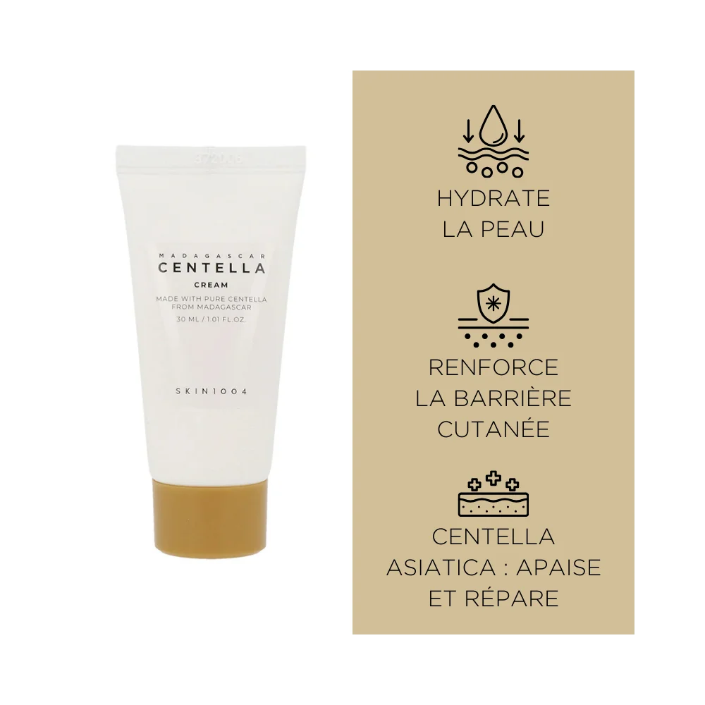 Skin1004 - Crème hydratante à la centella asiatica - 30 ml