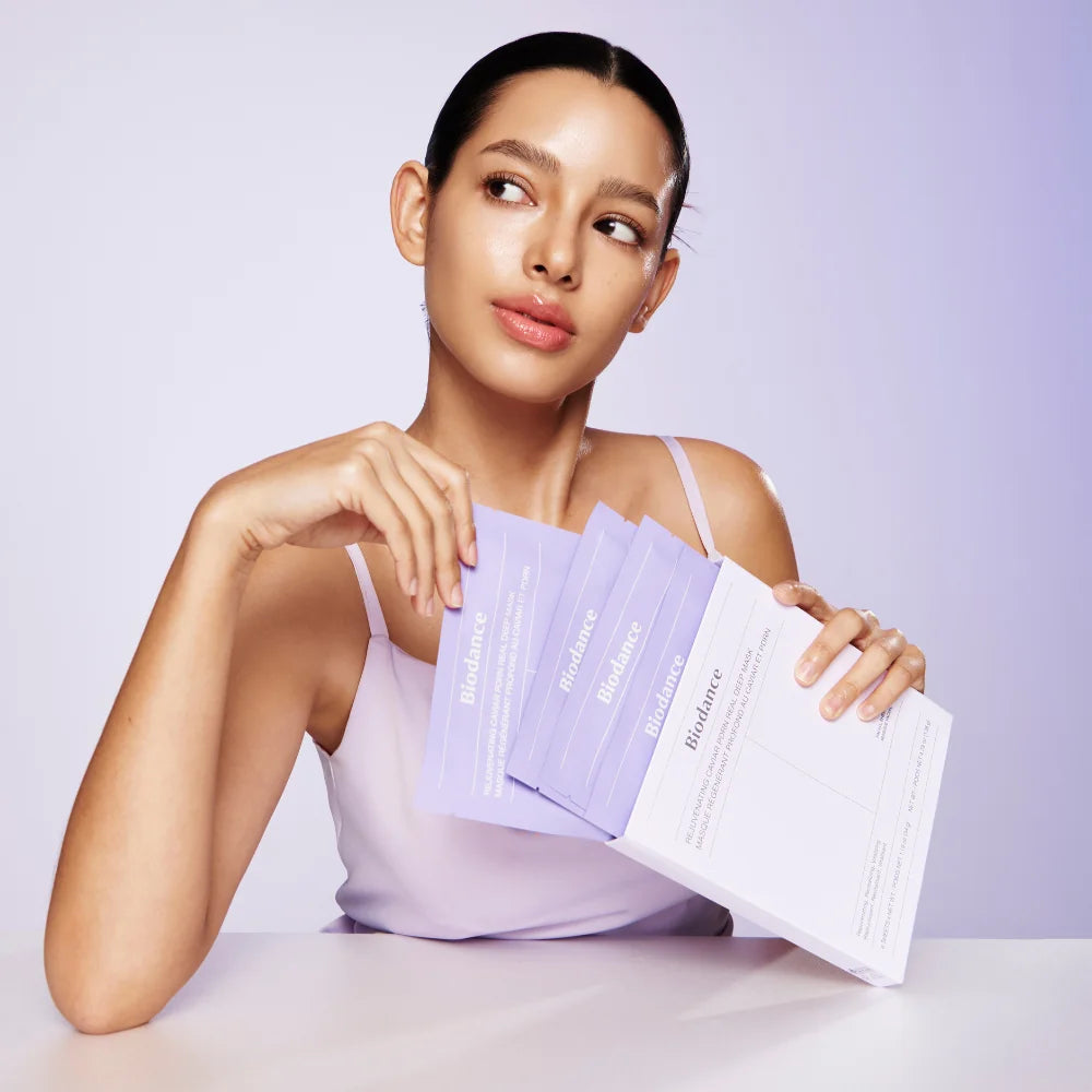 Biodance - Pack de 4 masques régénérant au caviar et PDRN - 4 pcs