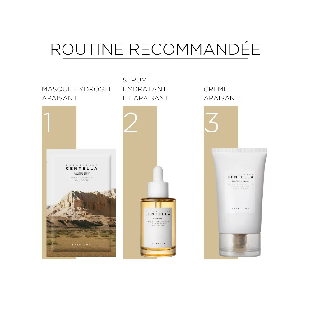 Skin1004 - Masque hydrogel apaisant à la centella asiatica - 1 unité